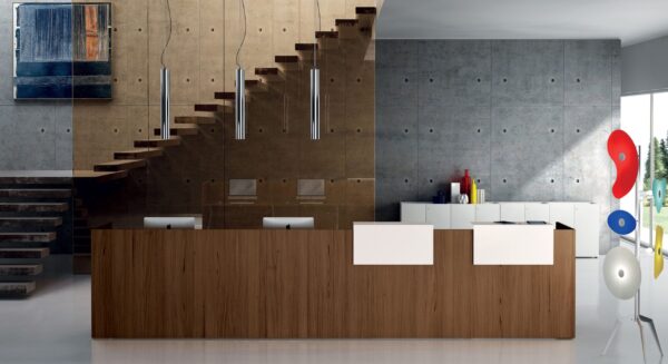 Banco Reception Lithos Della Rovere - immagine 2